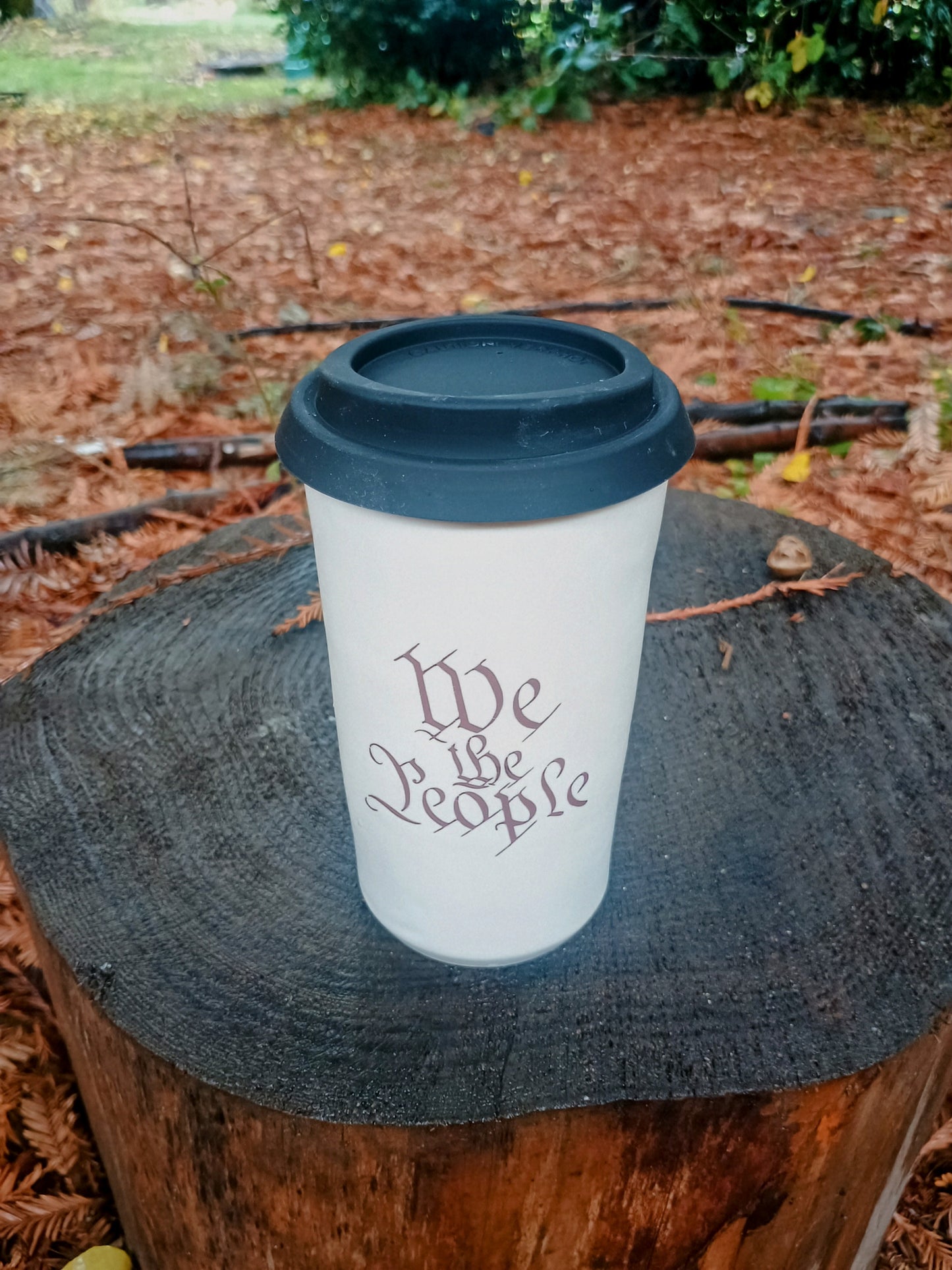 "We The People" travel cup
