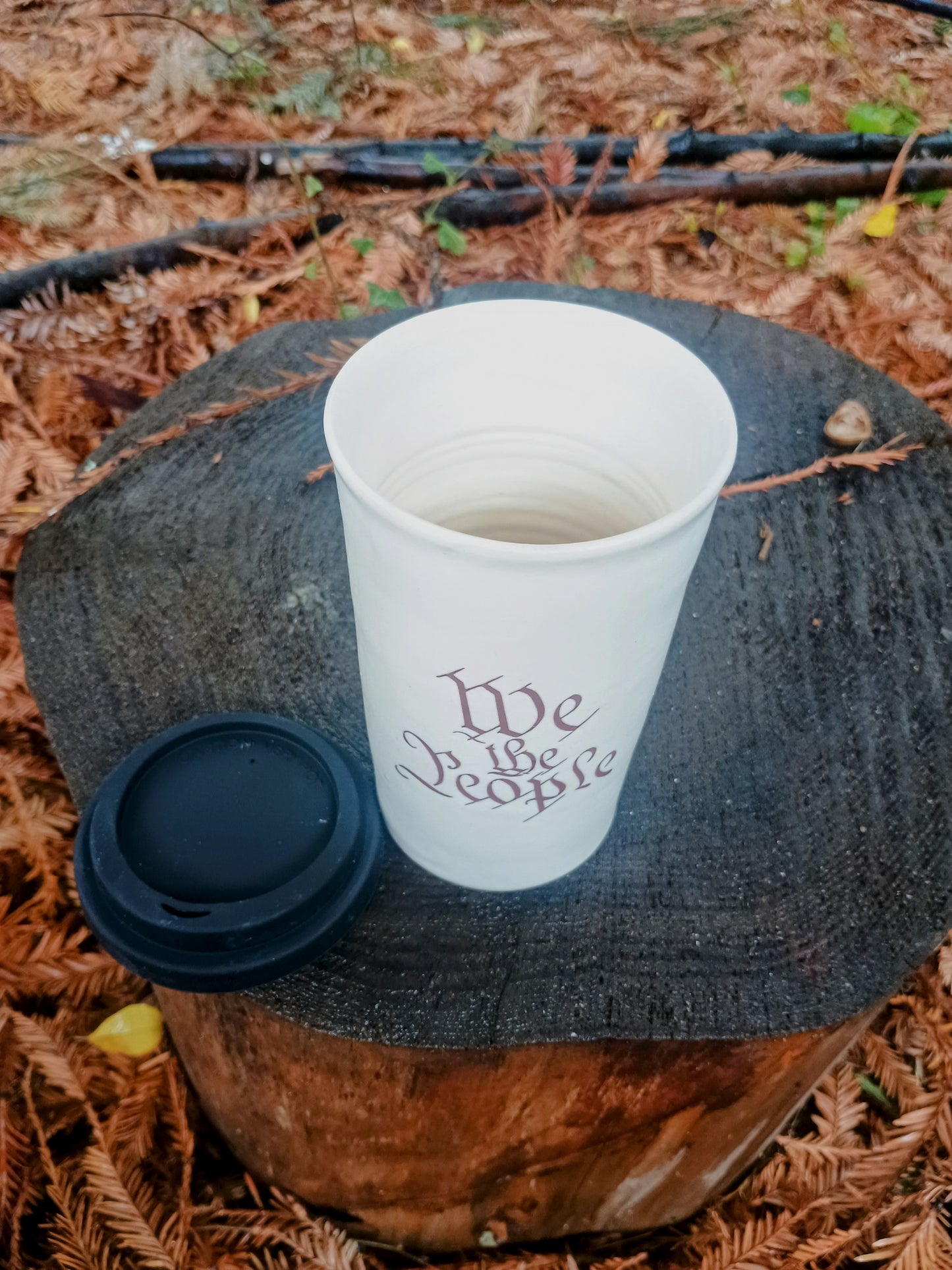 "We The People" travel cup