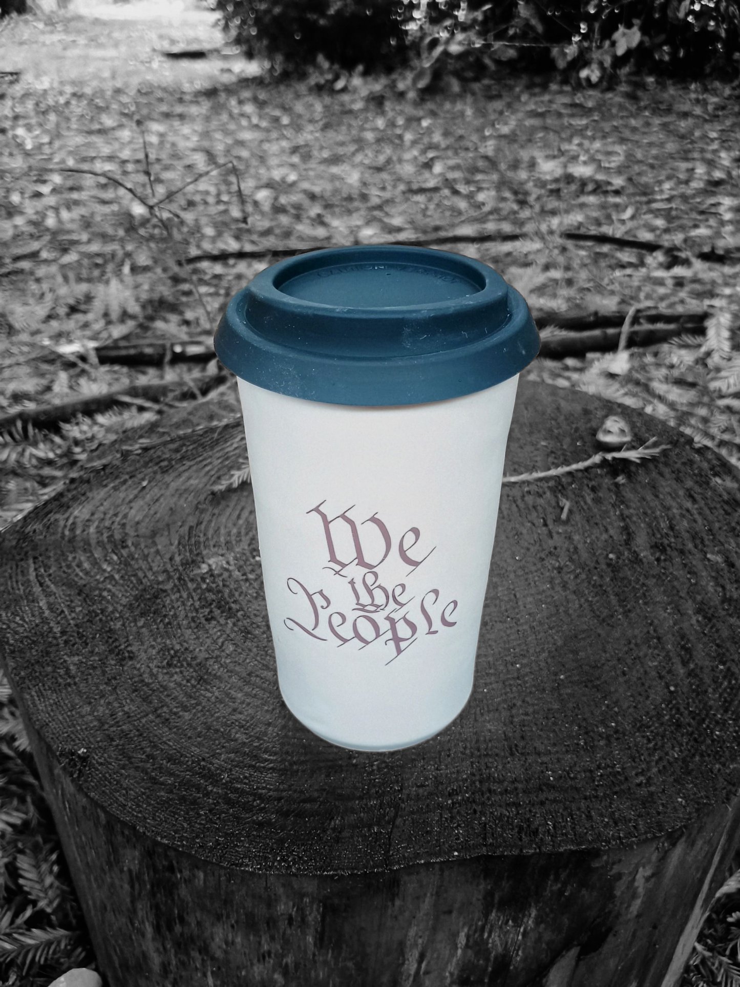 "We The People" travel cup
