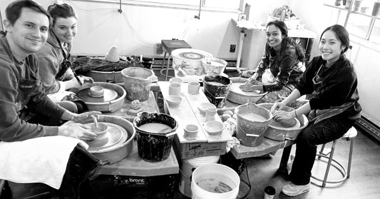 Friday, December 27th “Sip & Spin” Pottery Class w/Hannah (21+) (Copy)